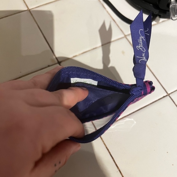 Vera Bradley Zip ID Case Impressionista Stripe - Picture 3 of 5